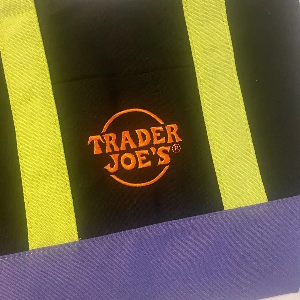 Trader Joe's Halloween 2025 Canvas Tote Bag BUNDLE